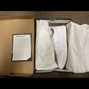 Nike Air Jordan 1 Low G Golf “Triple White” Men’s Size 13 BRAND NEW